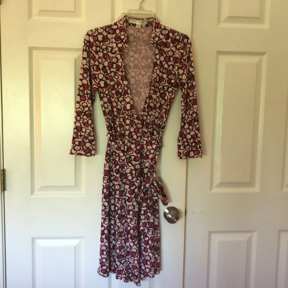 Iconic Diane von Furstenberg wrap dress